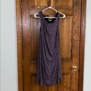 Loft - floral print sleeveless dress size L